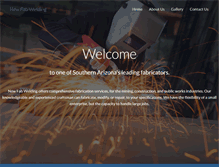 Tablet Screenshot of newfabwelding.com